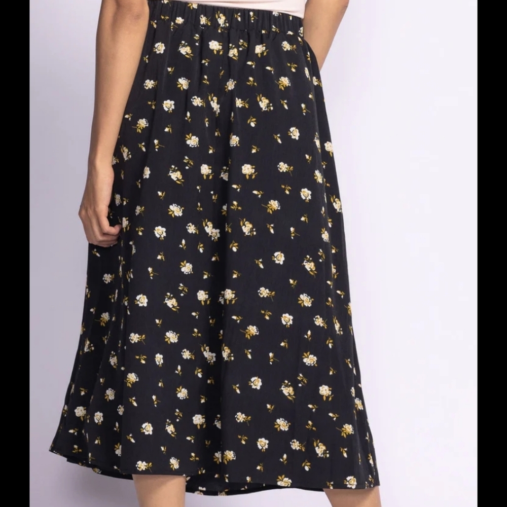 FRITZI California Daisy-print Midi skirt- S/M